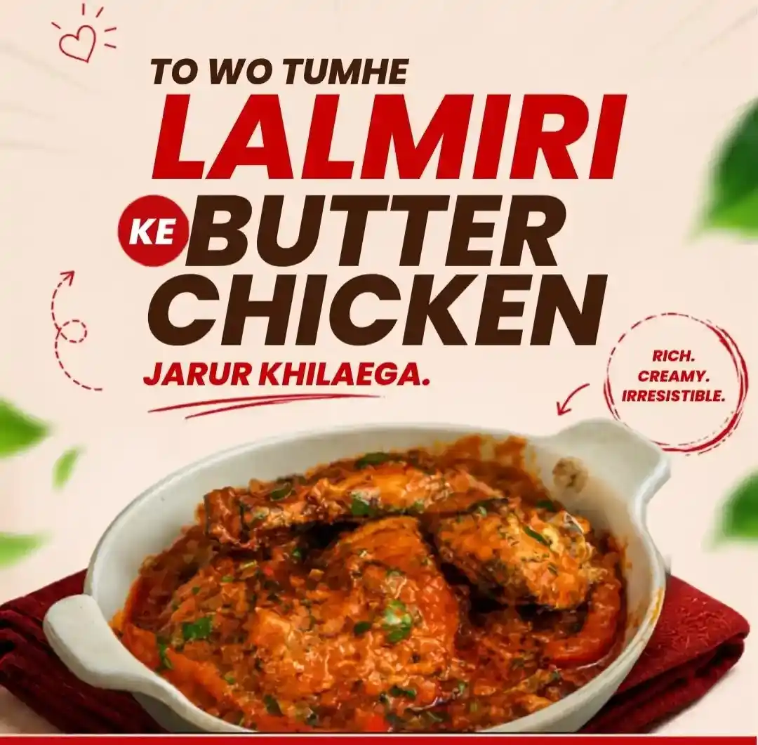 Creamy Butter Chicken at Lal Miri Restaurant