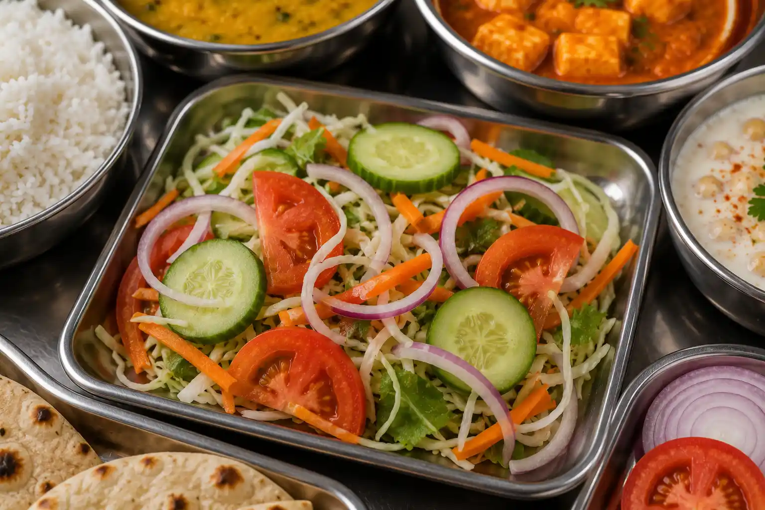 Fresh Salad Corporate Thali